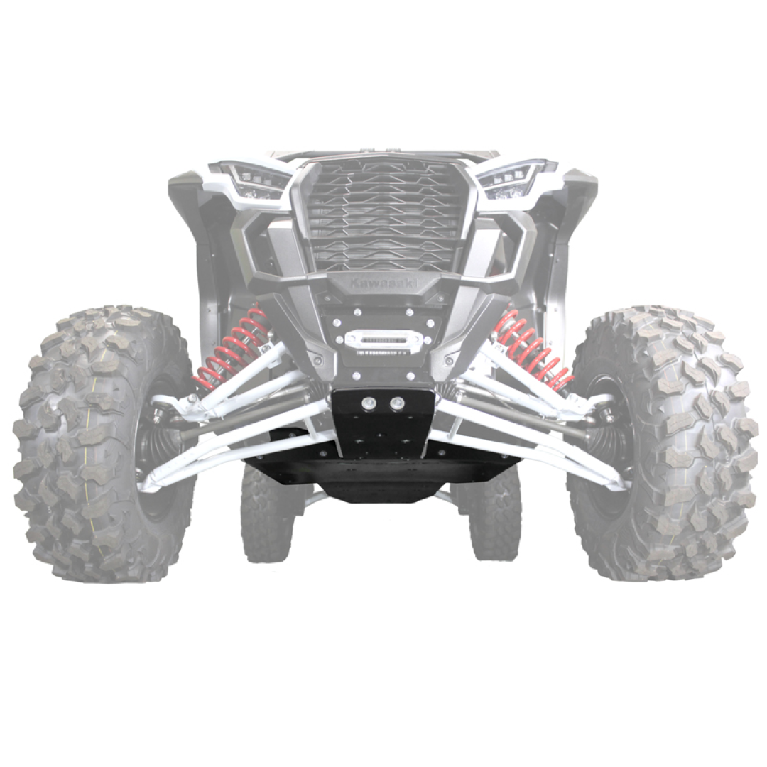 Kawasaki Teryx KRX 1000 UHMW Skid Plate with Rock Sliders