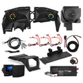 Can-Am Maverick X3 Stage 3 - Dash Speaker Panels, 12” Subwoofer, Amplifier, Bluetooth Radio & LED Lights