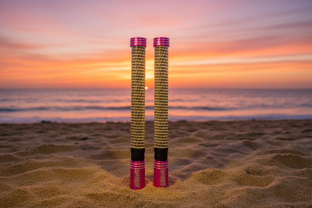 Big Moe Pink Edition LED Whips | Solid Color High-Output Safety Whips | Pair by Marshin Whips