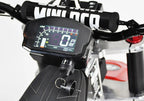 Marshin Whips Mini RCR E-Bike | 750W 72V Retro Electric Trail Bike - view 3