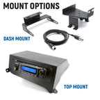 Can-Am Maverick R Complete Communication Kit with Rocker Switch Bluetooth Intercom and 2-Way Radio