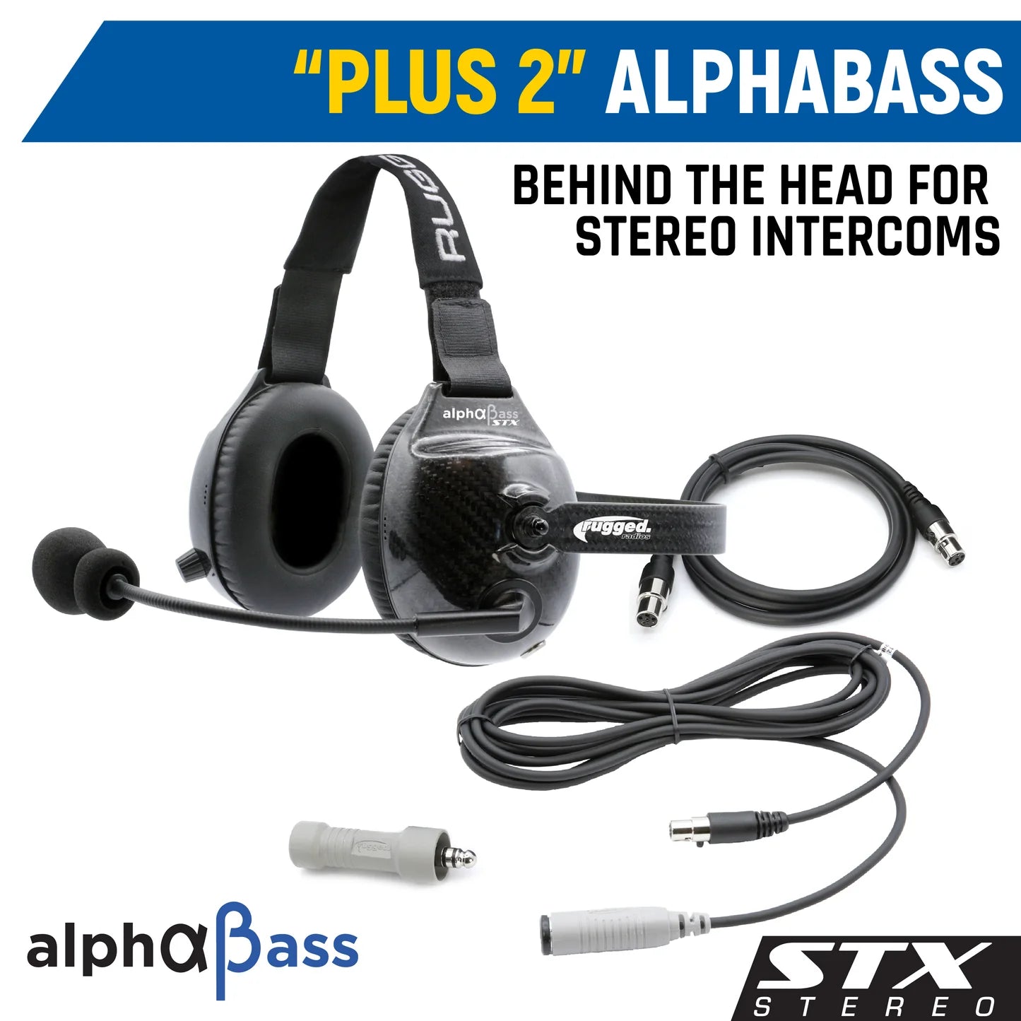 Rear Seat Expansion Kit with Helmet Kits or Headsets