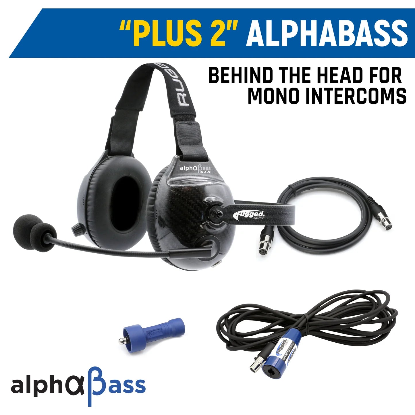 Rear Seat Expansion Kit with Helmet Kits or Headsets