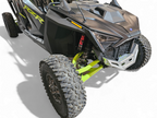 2022-2025 Polaris RZR Pro R, Pro S, Turbo R Machined Billet Front Winch Bumper (Clear Anodize)