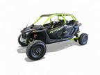 2022-2025 Polaris RZR Pro R, Pro S, Turbo R Machined Billet Front Winch Bumper (Clear Anodize)