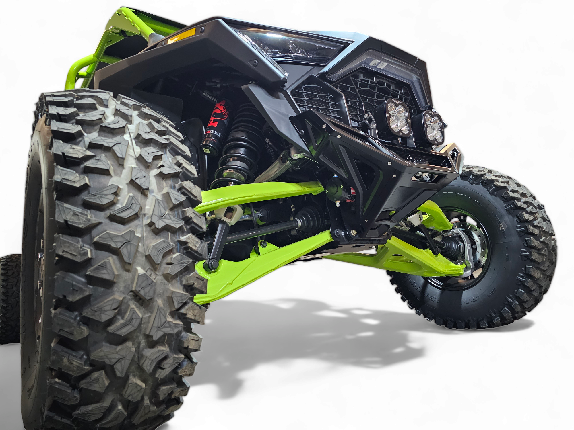 2022-2025 Polaris RZR Pro R, Pro S, Turbo R Machined Billet Front Winch Bumper (Black Anodize)