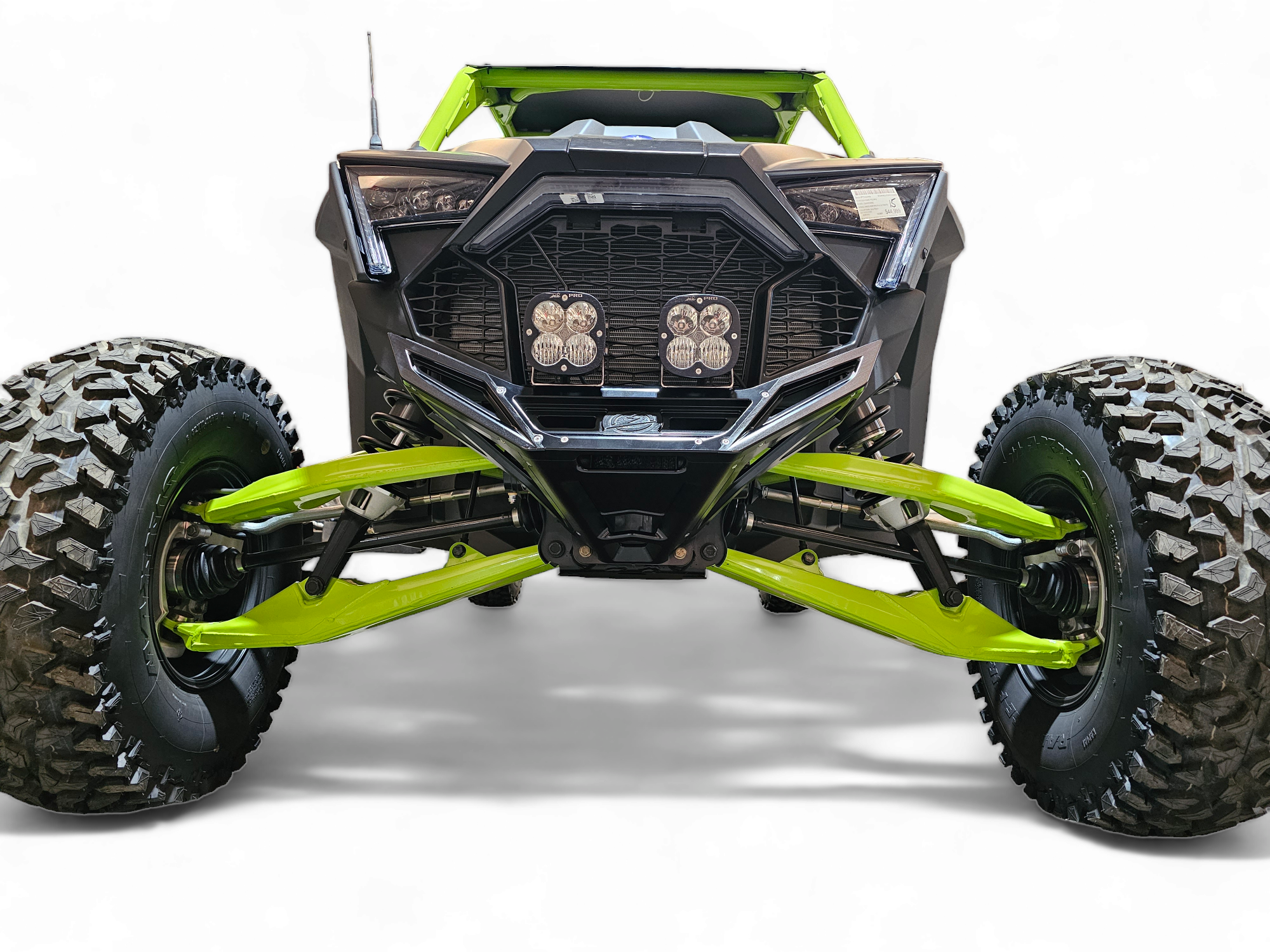 2022-2025 Polaris RZR Pro R, Pro S, Turbo R Machined Billet Front Winch Bumper (Black Anodize)