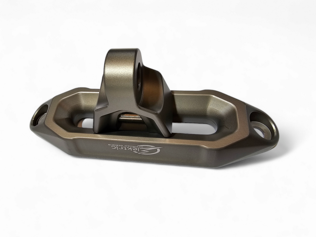 Elektric Offroad Designs UTV Winch Fairlead and Hook (Gunmetal)