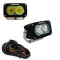 GP10 Offroad LED Pod Bundle White With Free Wiring Harness by GGLighting
