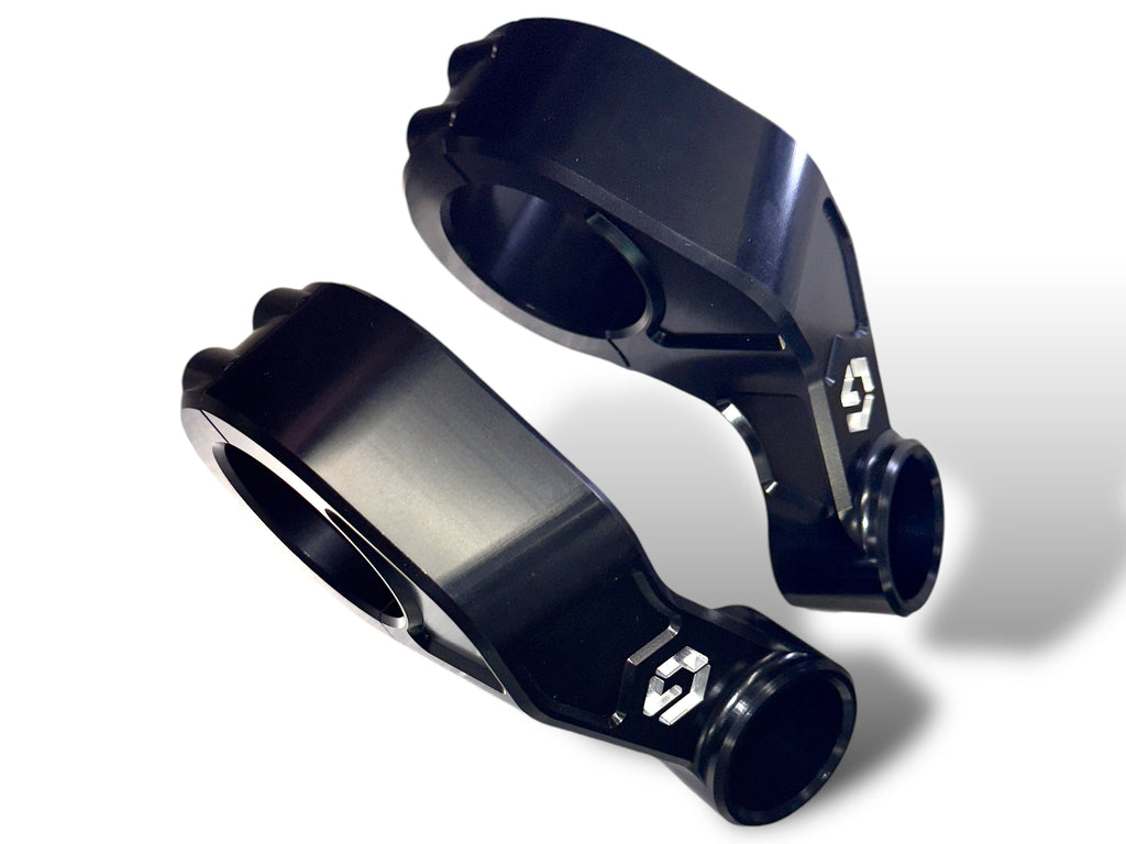 CAN AM MAVERICK R REAR BUMPER/TIRE CARRIER BILLET CLAMP