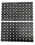 Replacement Sticker Sheets For GG Lighting 8 or 12 Gang Switch Panel by GGLighting