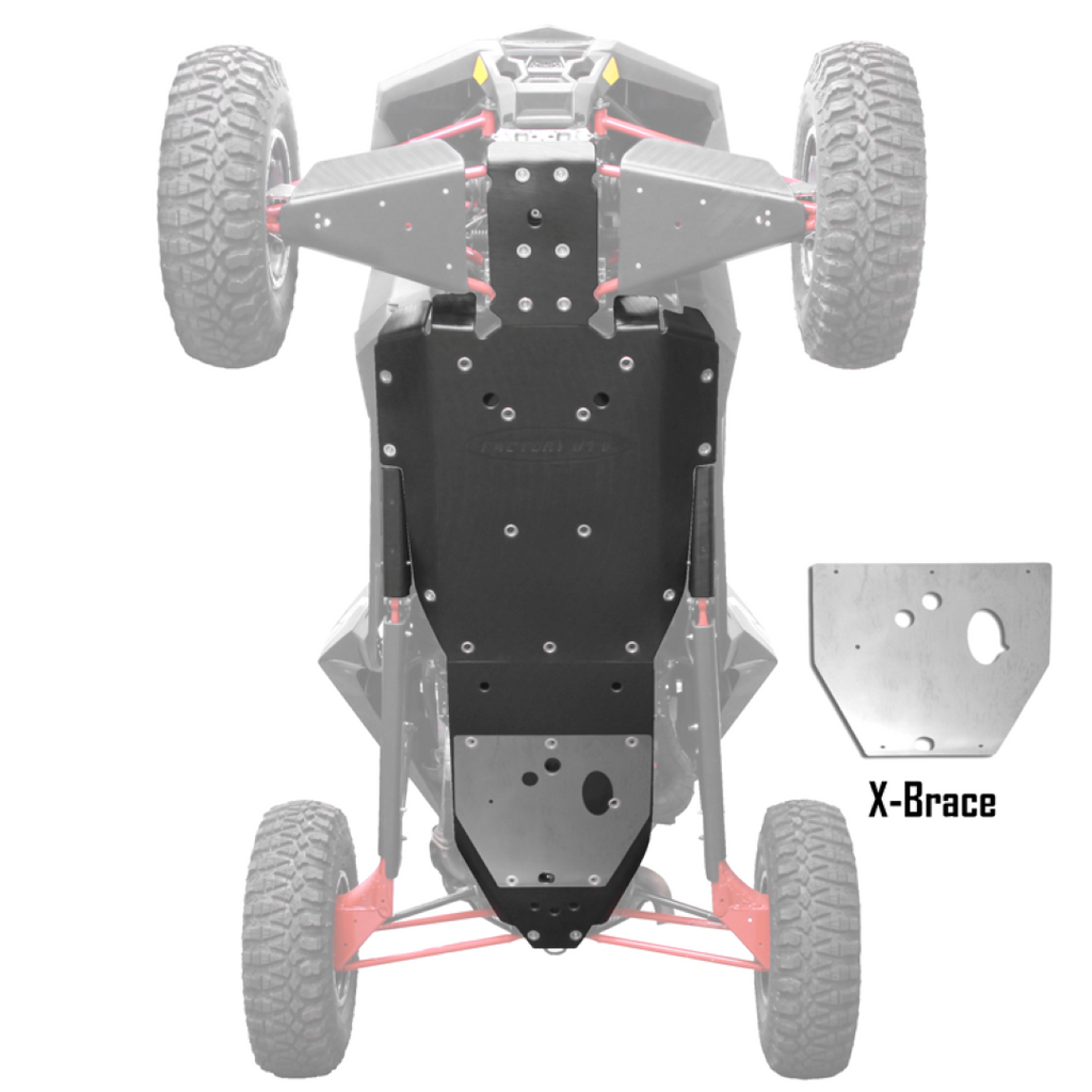 Polaris RZR RS1 UHMW Skid Plate