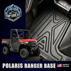 Polaris Ranger 1000 Non XP HD 9mm Rubber Mats (2025 to current) by Top Side Surface Treatments