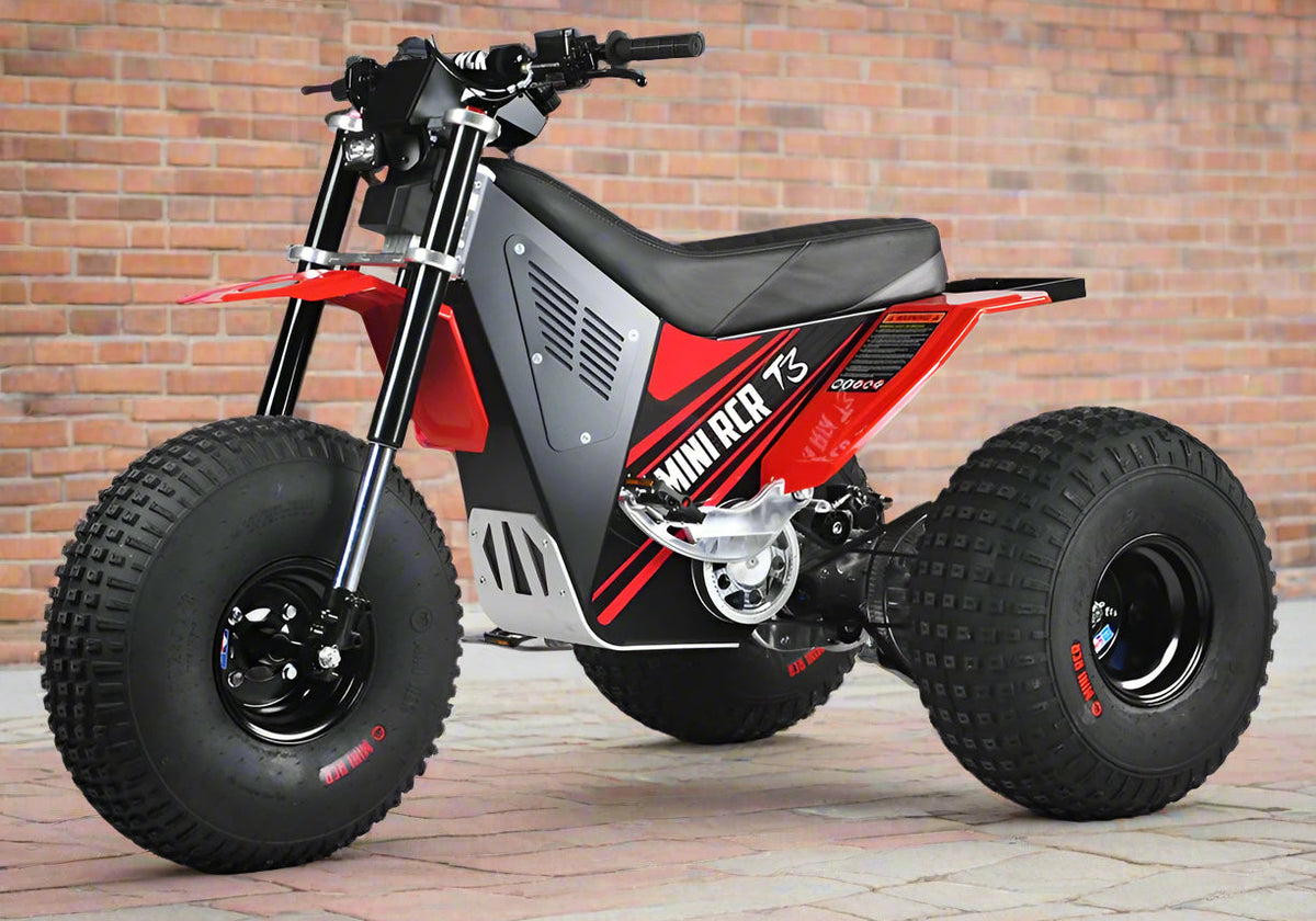 Marshin Whips Mini RCR E-Bike | 750W 72V Retro Electric Trail Bike - view 4