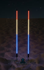 Game Changer LED Whip Set - Red, White & Blue Edition - view 4