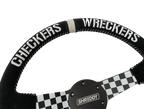 PRP X Shreddy Checkered Steering Wheel, Deep Dish