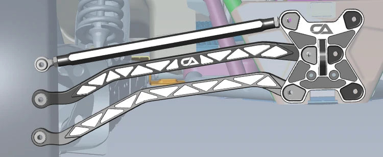 Segway Super Villain High Clearance Radius Rods