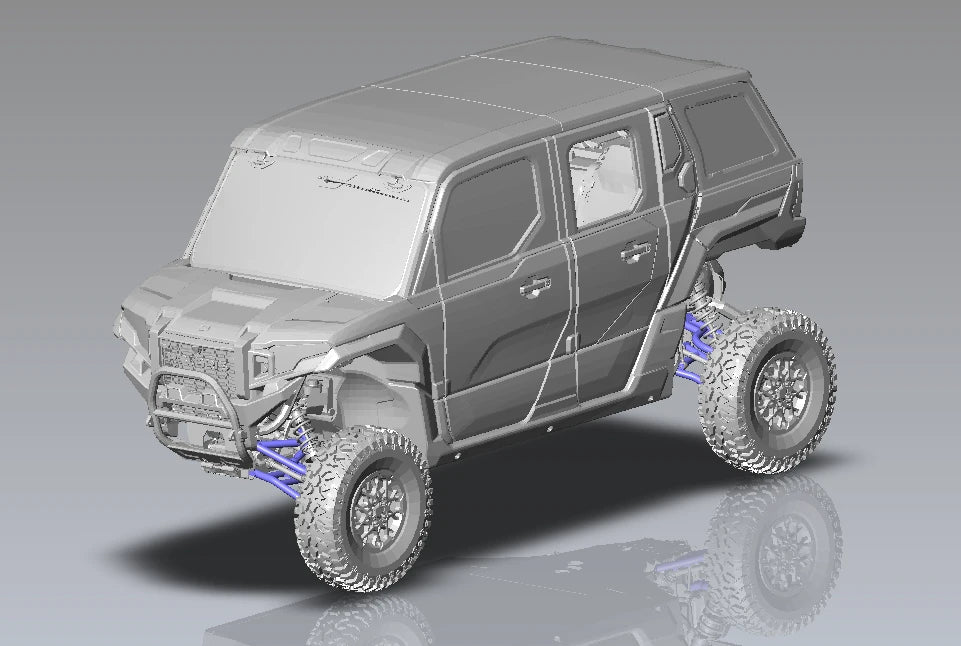 Polaris Xpedition Long Travel Kit +4 (72" Wide)