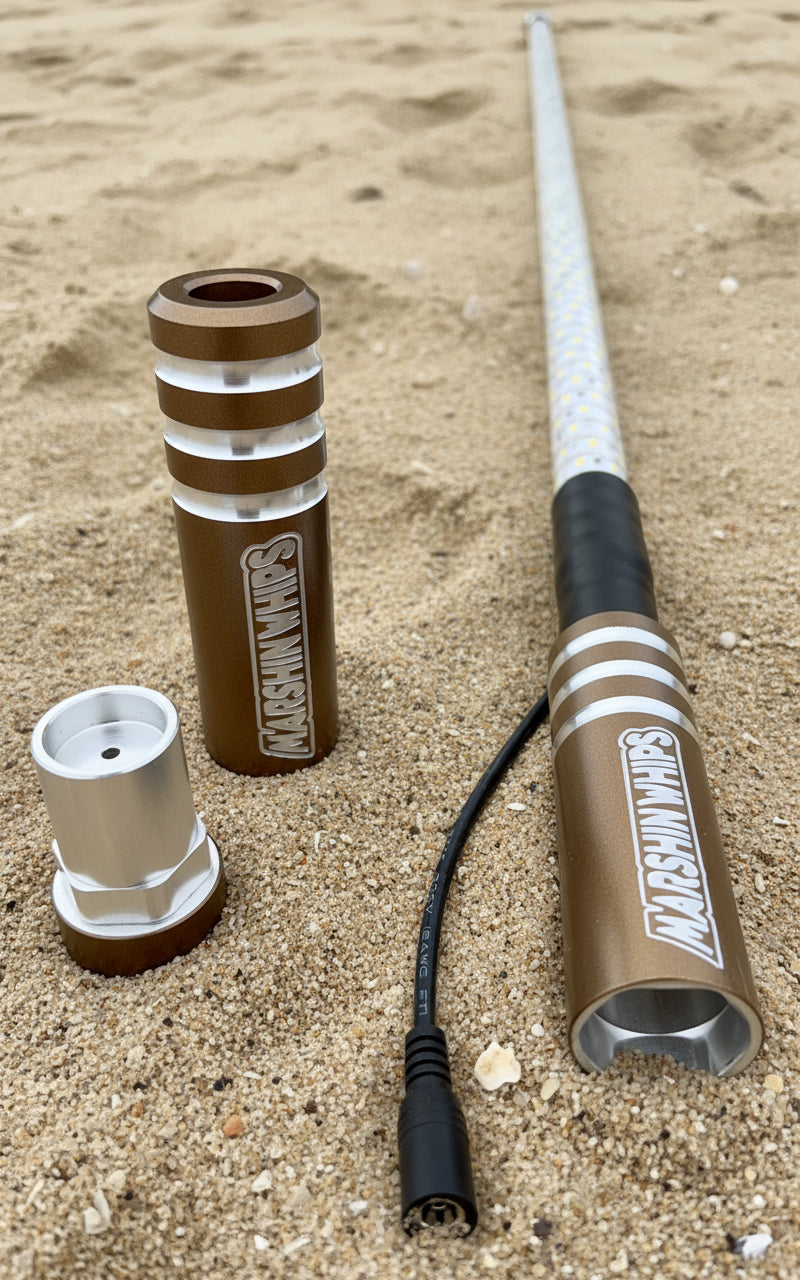 Game Changer LED Whip - Premium Bronze Single by Marshin Whips