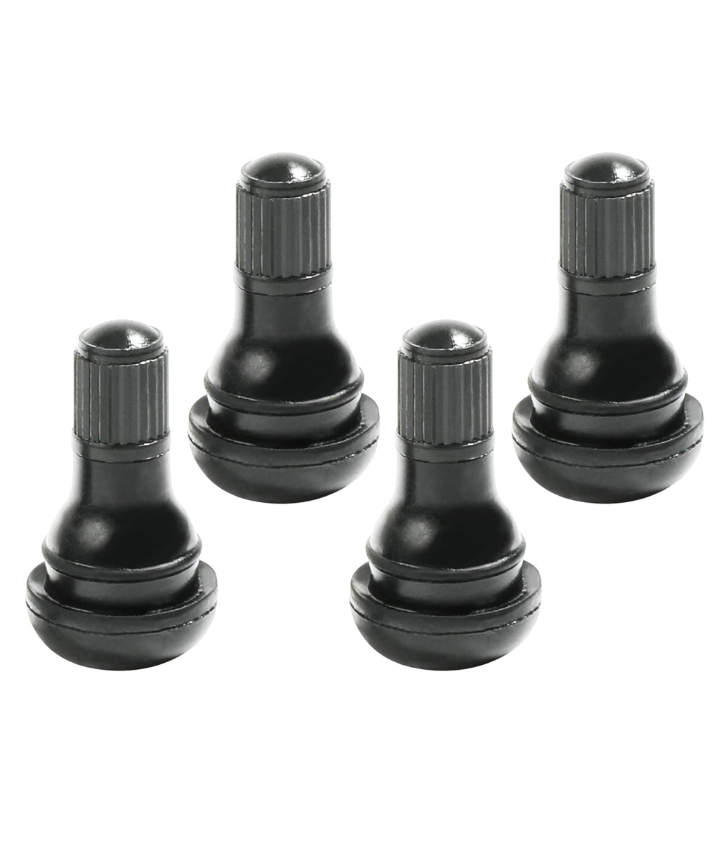 TR412 SHORT BLACK .92" - PACK OF 4