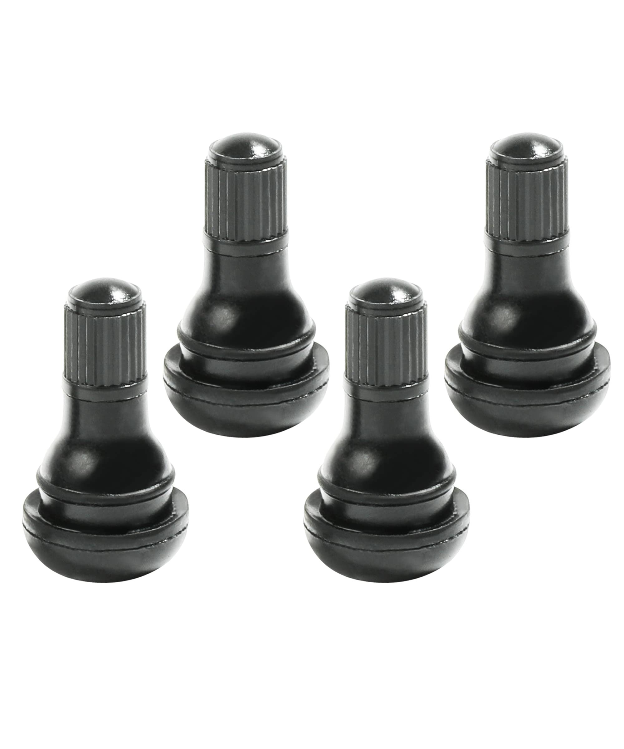 TR412 SHORT BLACK .92" - PACK OF 4