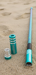 Game Changer LED Whip - Striking Teal Single by Marshin Whips