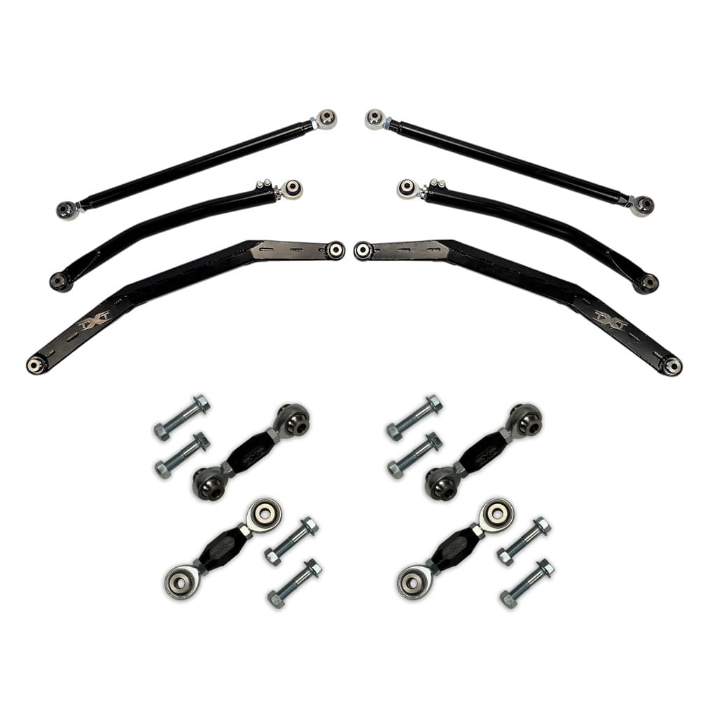 Kawasaki Teryx H2 Elite Desert High Clearance Radius Rod Kit and Sway Bar Link Bundle