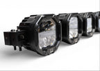 6 Light U-Con Interlocking Off Road LED Pod With Amber or White DRL Running Light