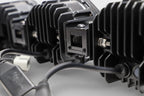 2 Light U-Con Interlocking Off Road LED Pod With Amber or White DRL Running Light
