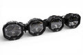 4 Light U-Con Interlocking Off Road LED Pod With Amber or White DRL Running Light by GGLighting