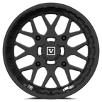 V03 14X7 +25MM 4X137 GLOSS BLACK