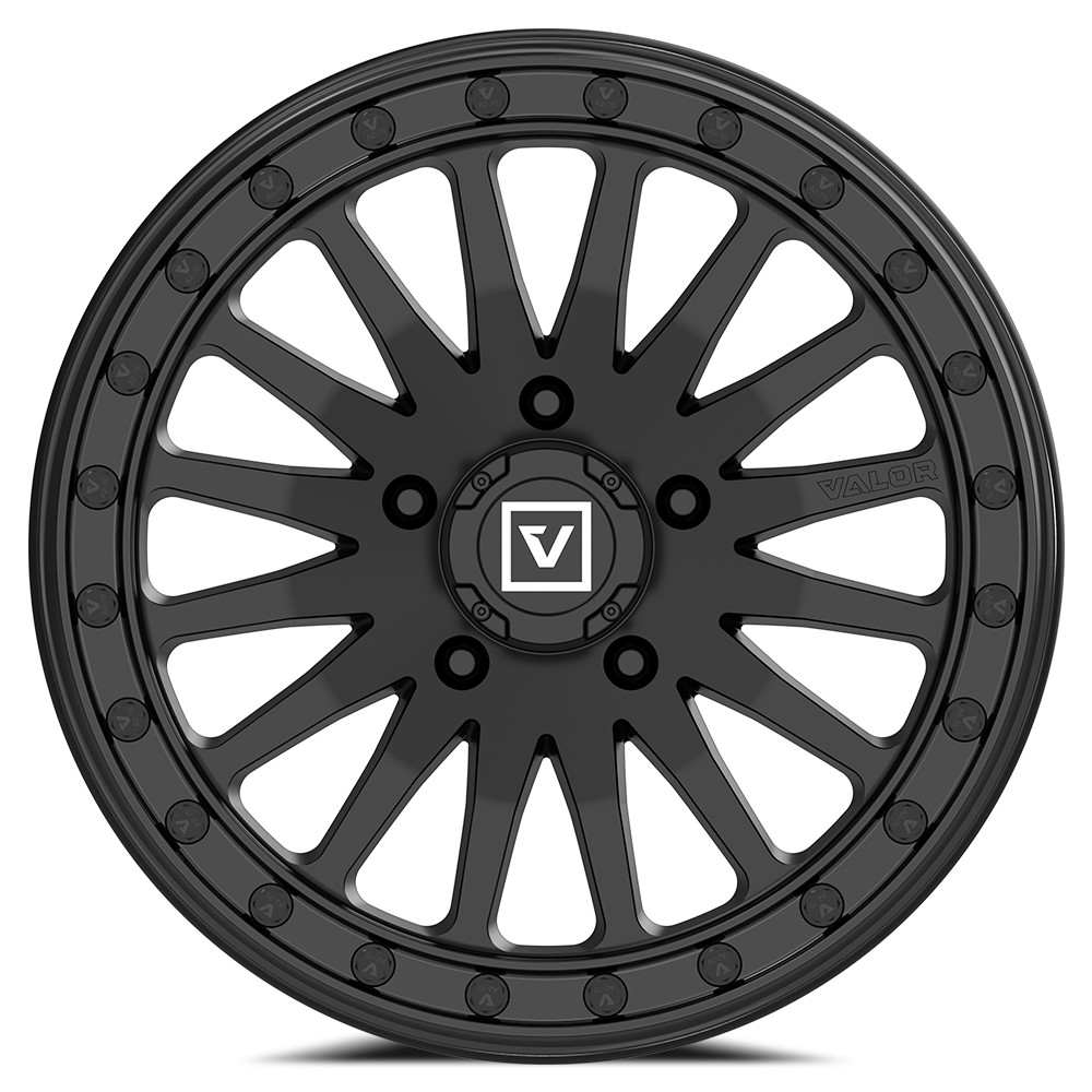 V06 BEADLOCK 15X10 +25 5X114.3 SATIN BLACK