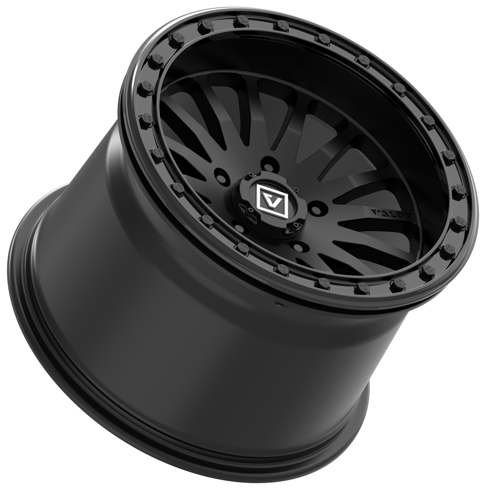 V06 BEADLOCK 15X10 +25 5X114.3 GLOSS BLACK