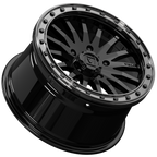 V06 BEADLOCK 15X8 +40 5X114.3 GLOSS BLACK