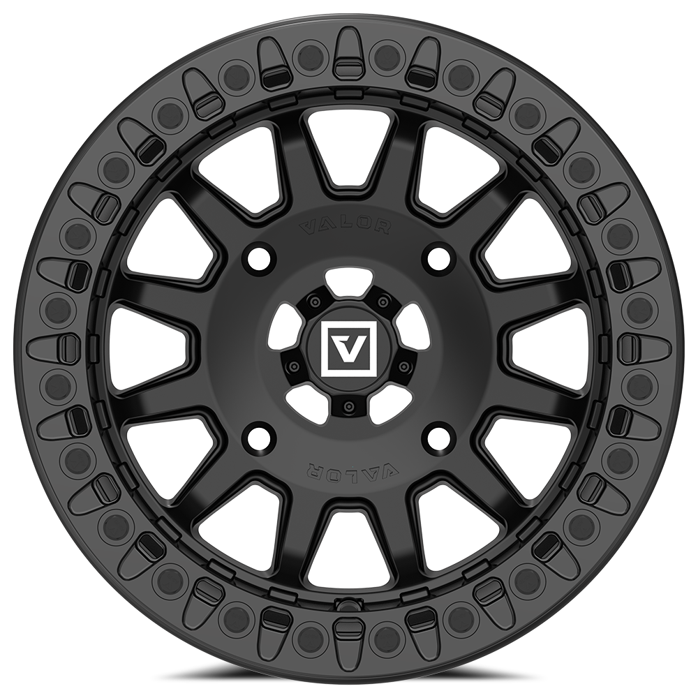 V09 BEADLOCK 15X10 +0 4X137 SATIN BLACK