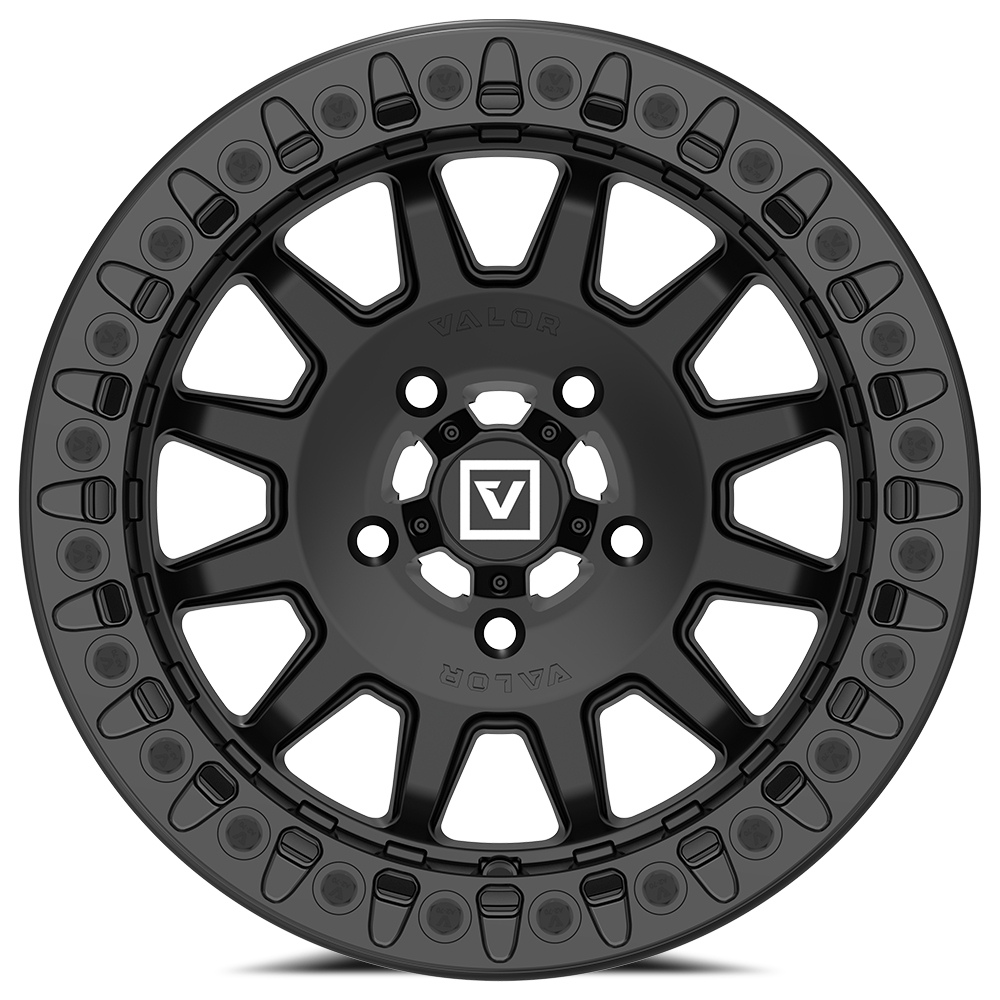 V09 BEADLOCK 15X10 +0 5X114.3 SATIN BLACK