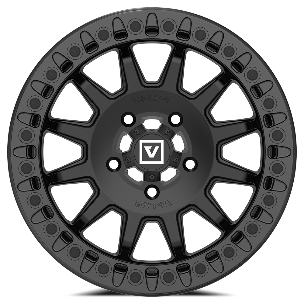 V09 BEADLOCK 15X7 +40 5X114.3 SATIN BLACK
