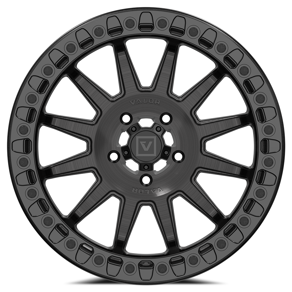 V09 BEADLOCK 17X8 +40 5X114.3 BRUSHED CHARCOAL
