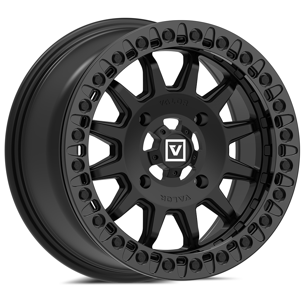 V09 BEADLOCK 15X7 +40 4X137 SATIN BLACK