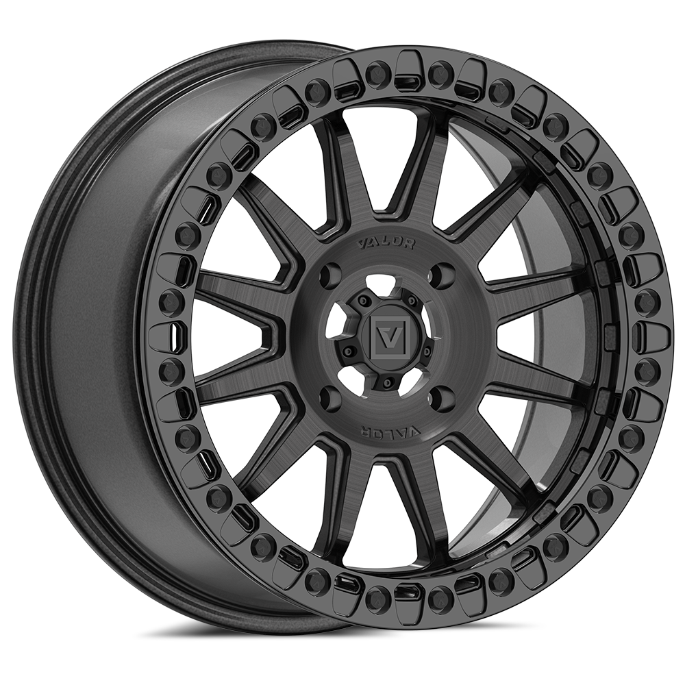 V09 BEADLOCK 17X8 +40 4X156 BRUSHED CHARCOAL