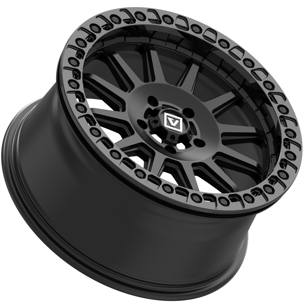 V09 BEADLOCK 17X8 +40 6X139.7 SATIN BLACK