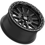 V09 BEADLOCK 17X8 +40 6X139.7 SATIN BLACK