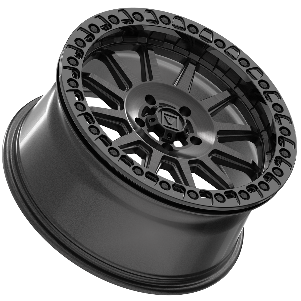 V09 BEADLOCK 17X8 +40 4X156 BRUSHED CHARCOAL