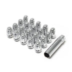 12X1.25 SPLINE 4/5 LUG KIT 1.38" CHROME