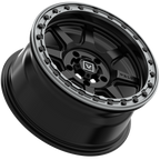 V13 BEADLOCK 15X7 +10MM 4X137 SATIN BLACK