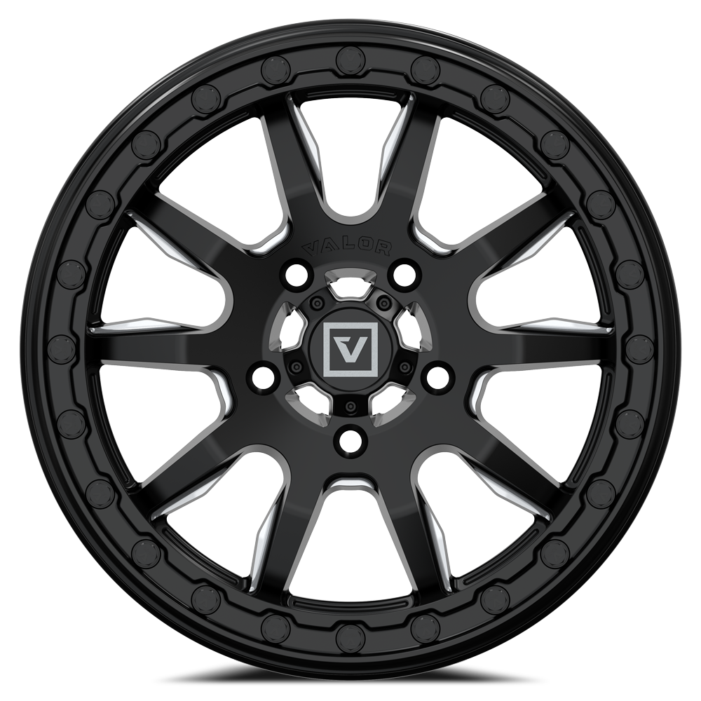 V15 BEADLOCK 15X7 +45MM 5X114.3 SATIN BLACK MILLED