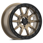 V15 BEADLOCK 15X7 +45MM 5X114.3 SATIN BRONZE MILLED