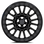 V16 BEADLOCK 15X8 -12MM 4X137 SATIN BLACK