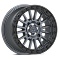 V16 BEADLOCK 15X7 +35MM 4X137 SATIN GUNMETAL by Valor Offroad