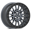 V16 BEADLOCK 15X7 +35MM 4X156 SATIN GUNMETAL by Valor Offroad